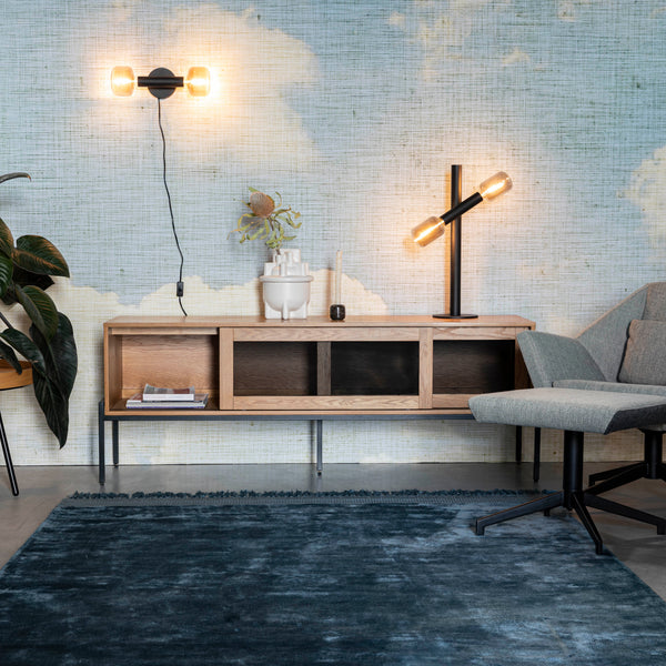 Hardy - Sideboard - Oak veneer - Oak/Brown