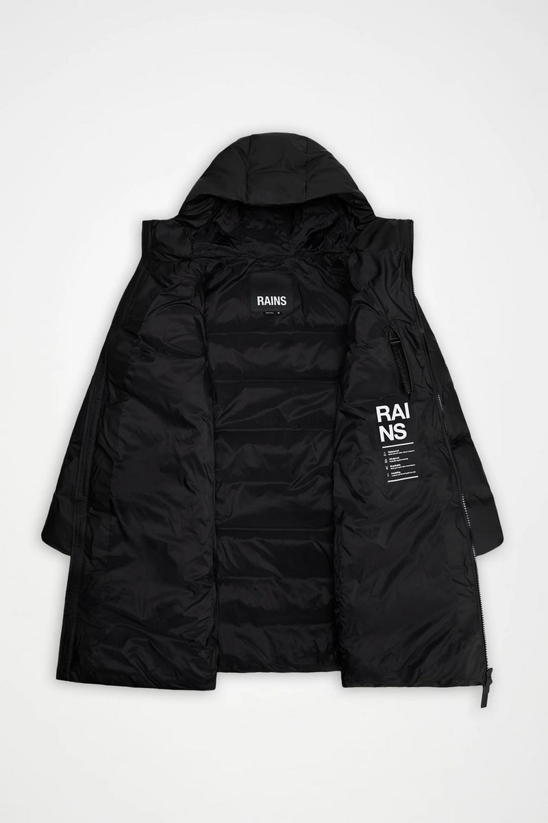 Alta Longer Puffer W3T4 Coal Jacket - Unisex
