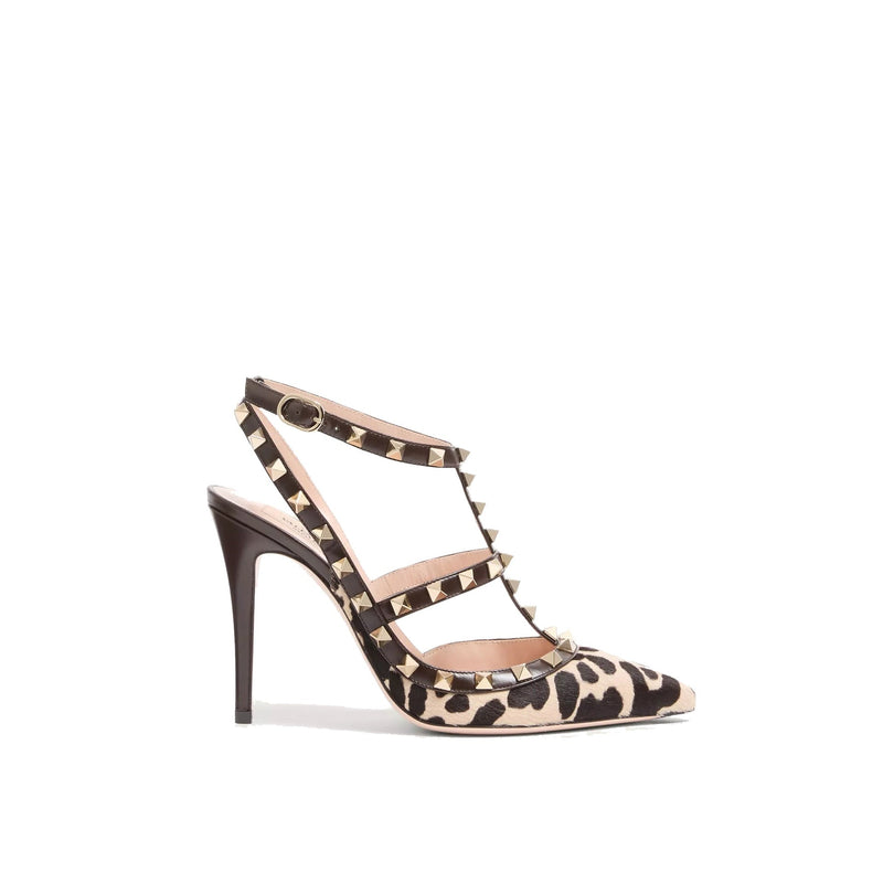 Escarpins - Valentino Garavani Rockstud - Brown