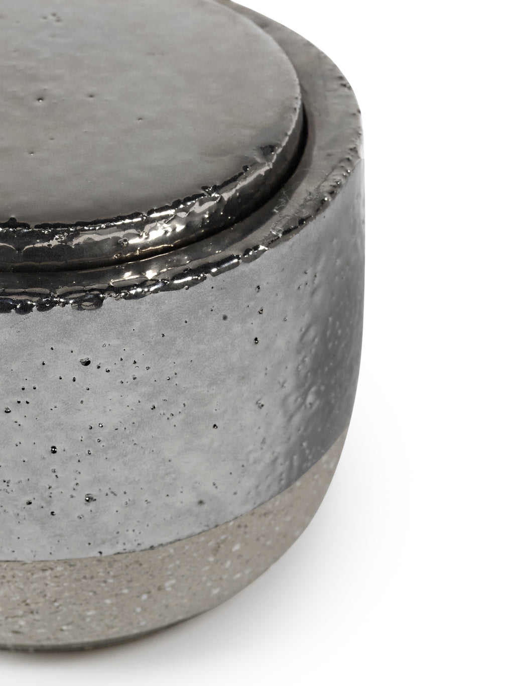 Candles Smoked Jasmine - Bougie D'ambiance - S - Cire De Soja Et Paraffine - Argent