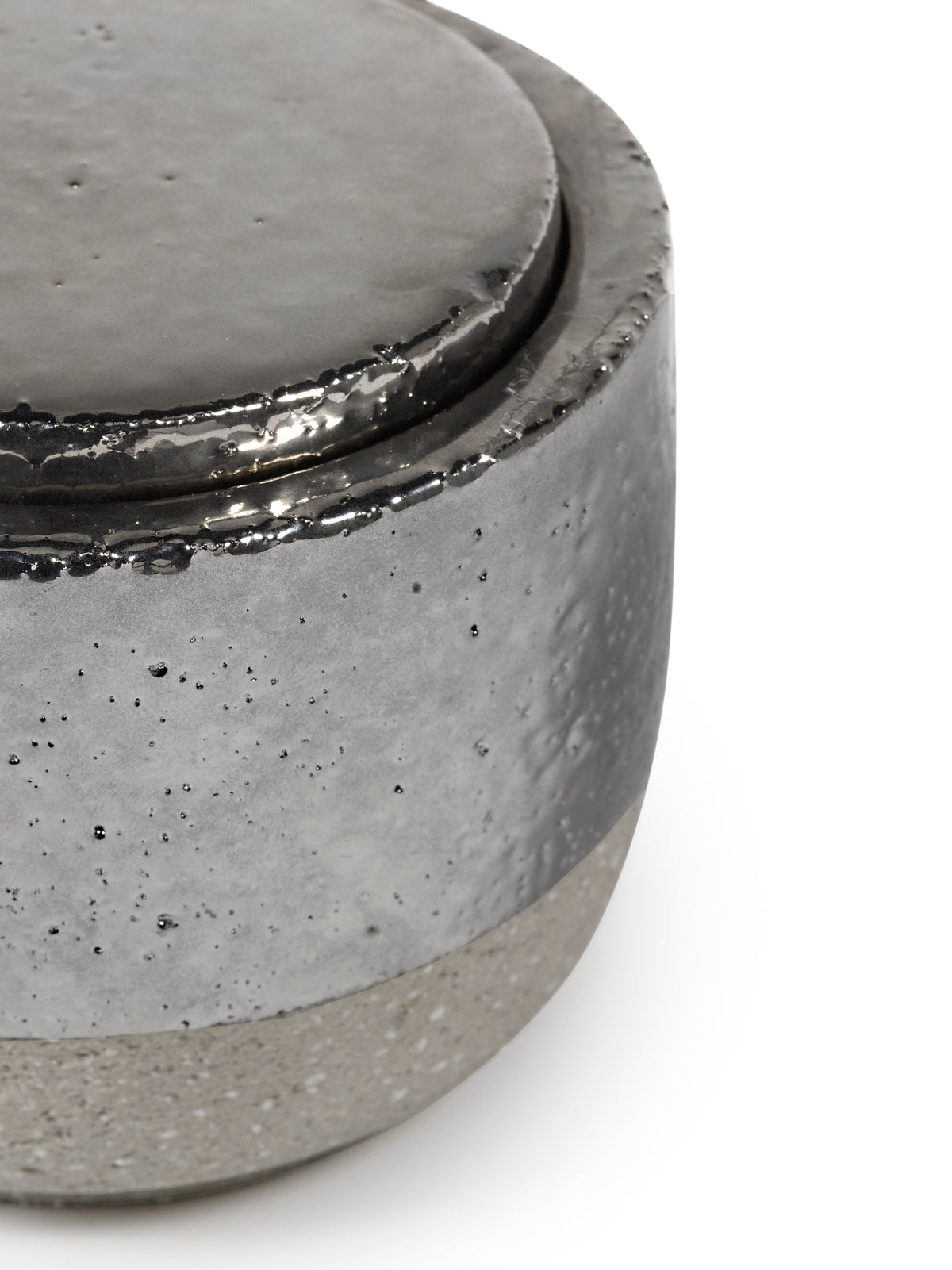 Candles Smoked Jasmine - Bougie D'ambiance - S - Cire De Soja Et Paraffine - Argent