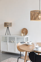 Isla Bambou - Table Lamp - Solid Bamboo - Beige
