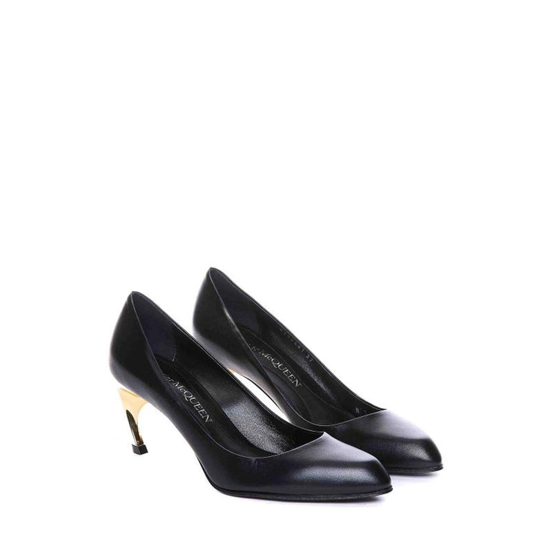 Escarpins - Alexander Mcqueen Armadillo Leather - Black