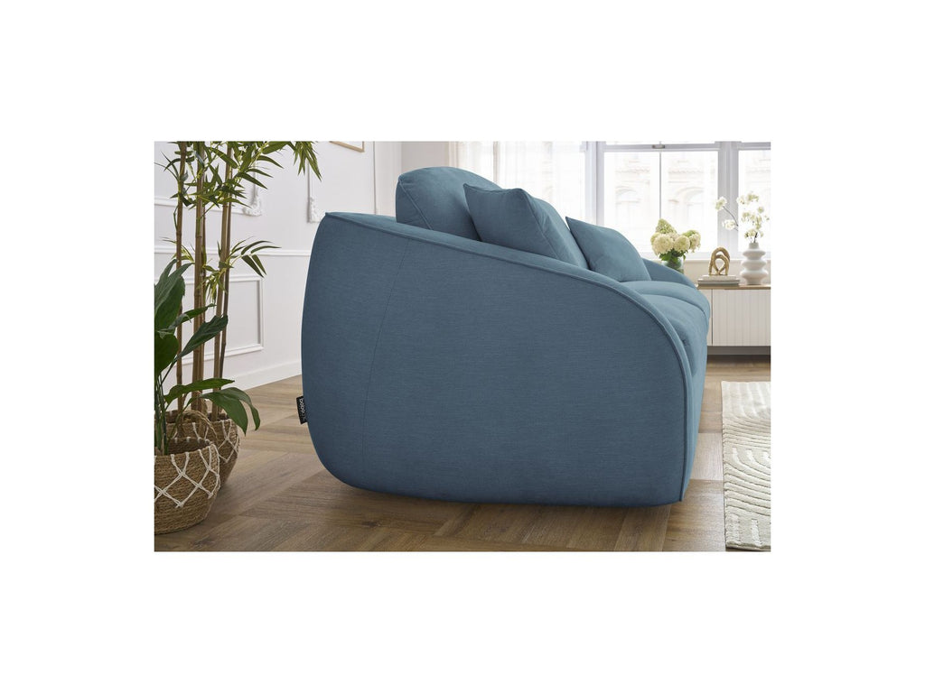 Cezanne Straight Sofa Bed with Express Opening and Smooth Fabric