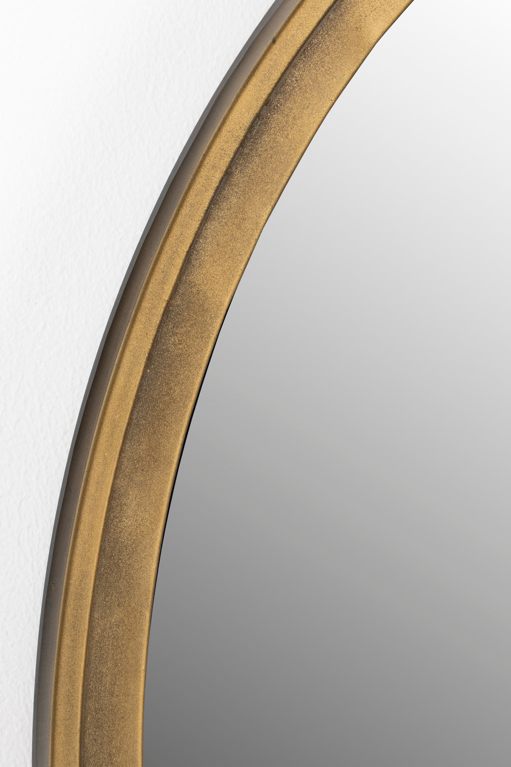 Matz Round - Mirror - Iron - Old Brass/Bronze