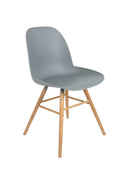 Albert Kuip - Dining Chair - Polypropylene Plastic - Light Gray