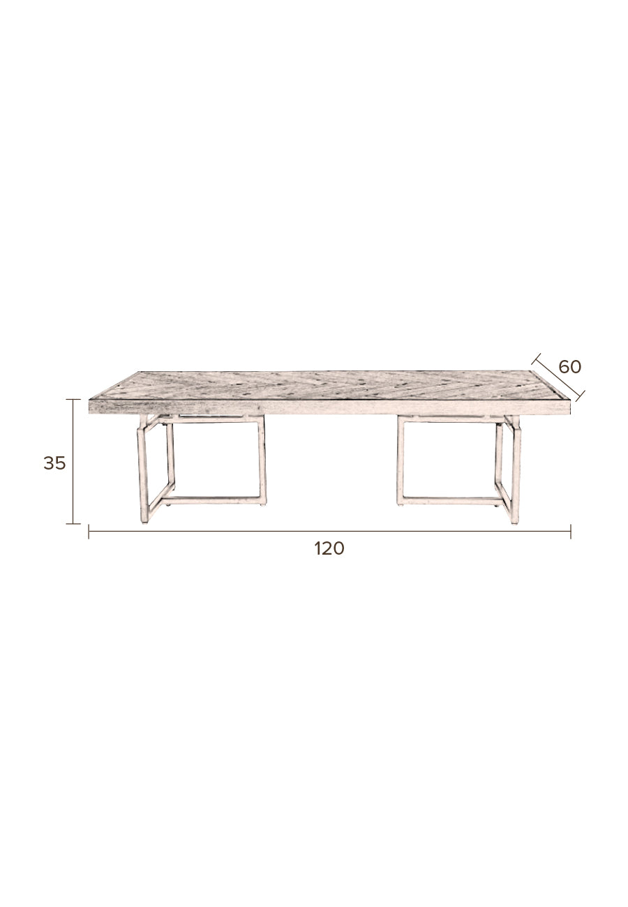 Class - Coffee Table - Wood - Oak/Brown