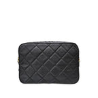 Prada - Bolso para cámara de nailon acolchado - Mujeres - Negro
