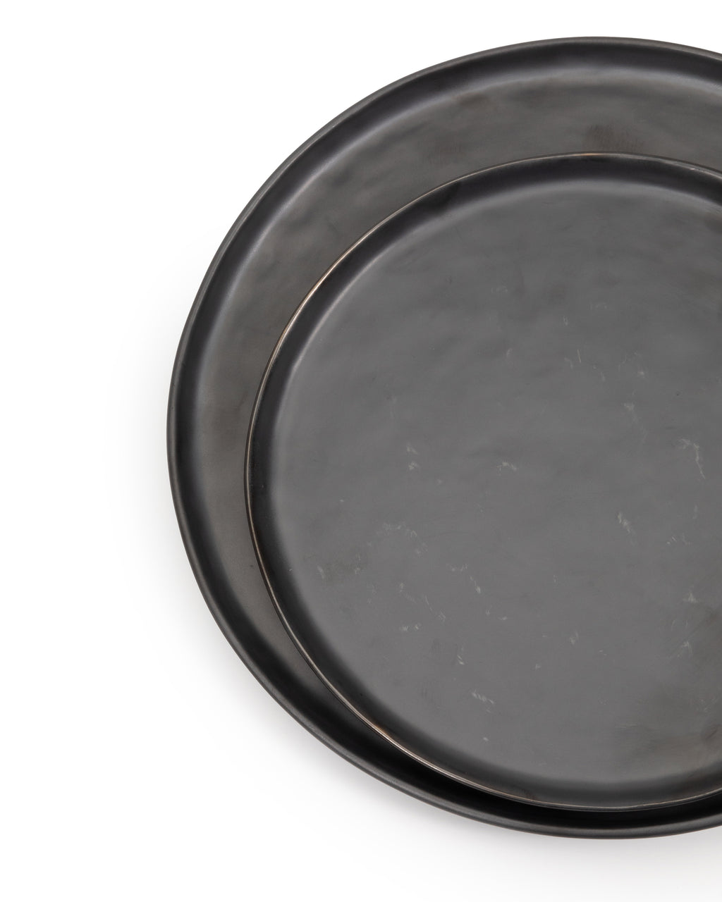 Pure - Assiette - L - Grès - Noir