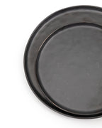 Pure - Assiette - L - Grès - Noir