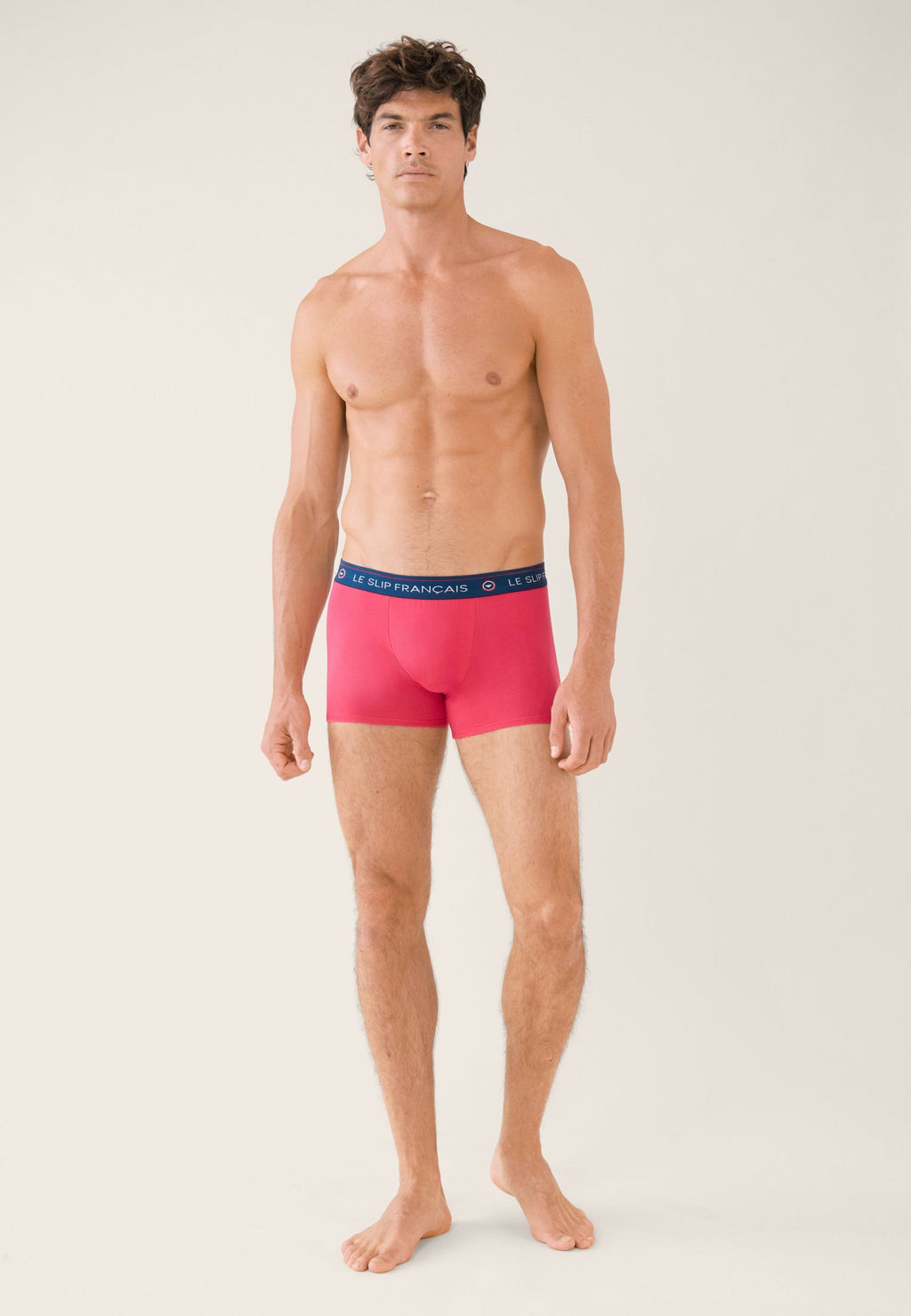 Redoutable Cotton Boxer Briefs - Cherry Pink