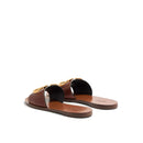 Sandales - Valentino Garavani Vlogo Slide - Brown