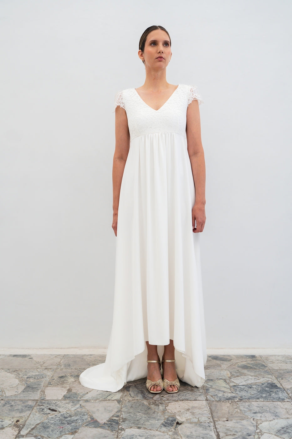Abito Da Sposa Paloma - Bianco Seta