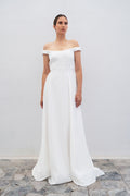 Robe De Mariée Aurore - Blanc Soie