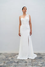 Ruby Wedding Dress - Silk White