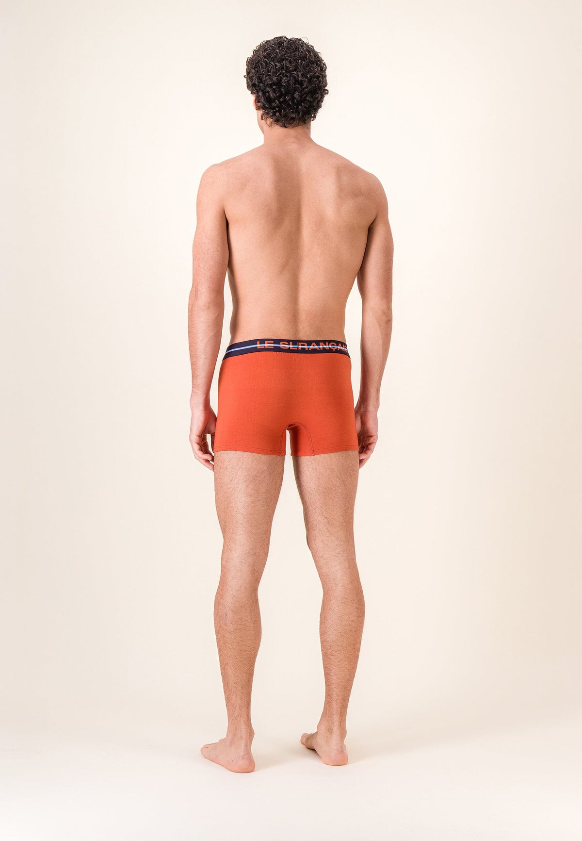Cotton Redoutable Boxers - Brick Red