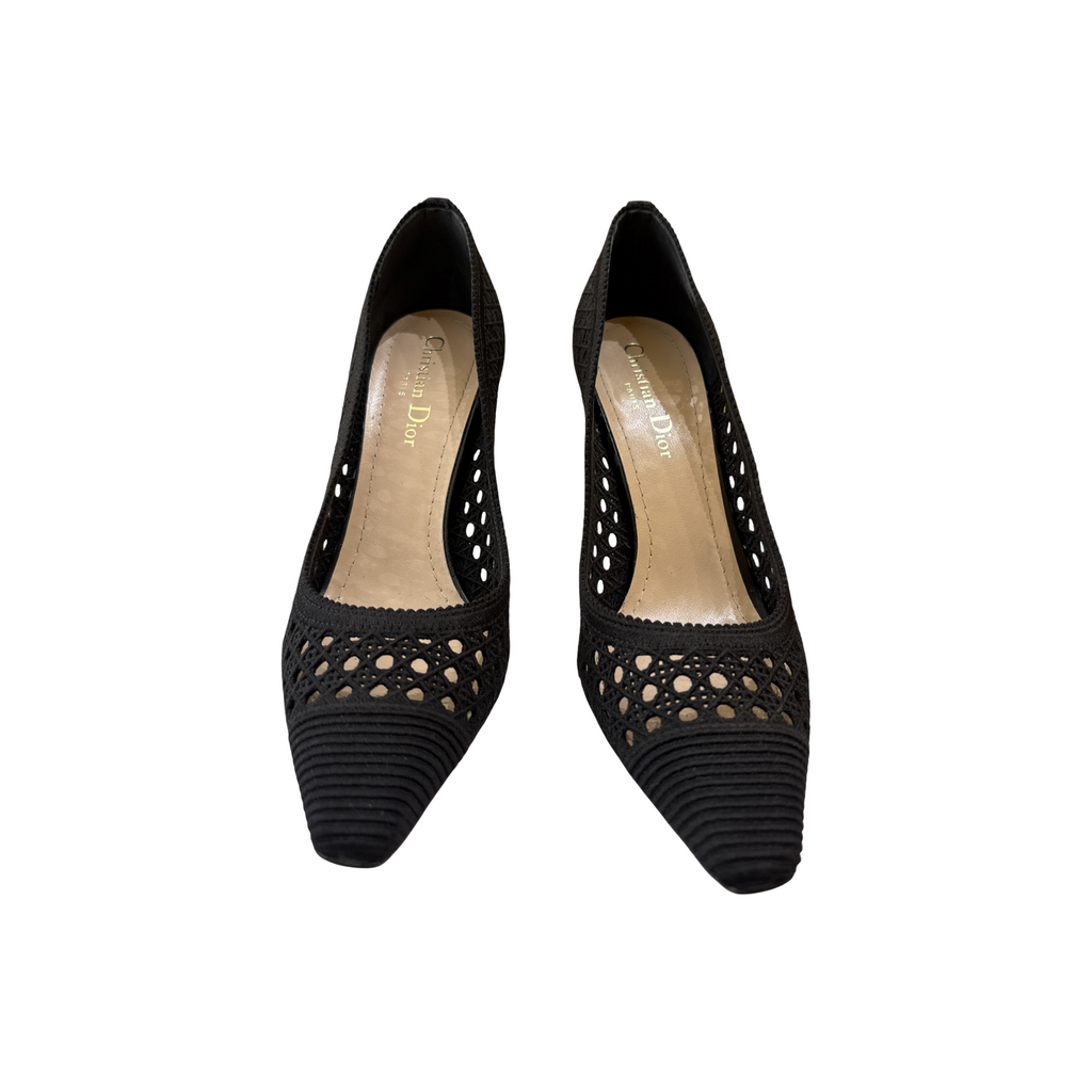 Escarpin Christian Dior Women'S Capture Pumps Polyester - Noir
