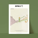 Affiche Le petit prince - Unique au monde-oneart.fr