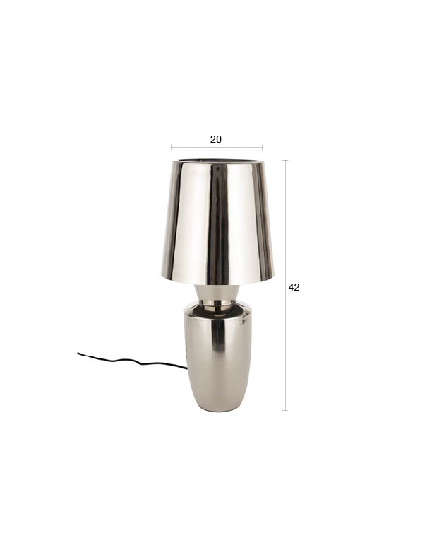 Classy - Table Lamp - Iron - Shiny Silver