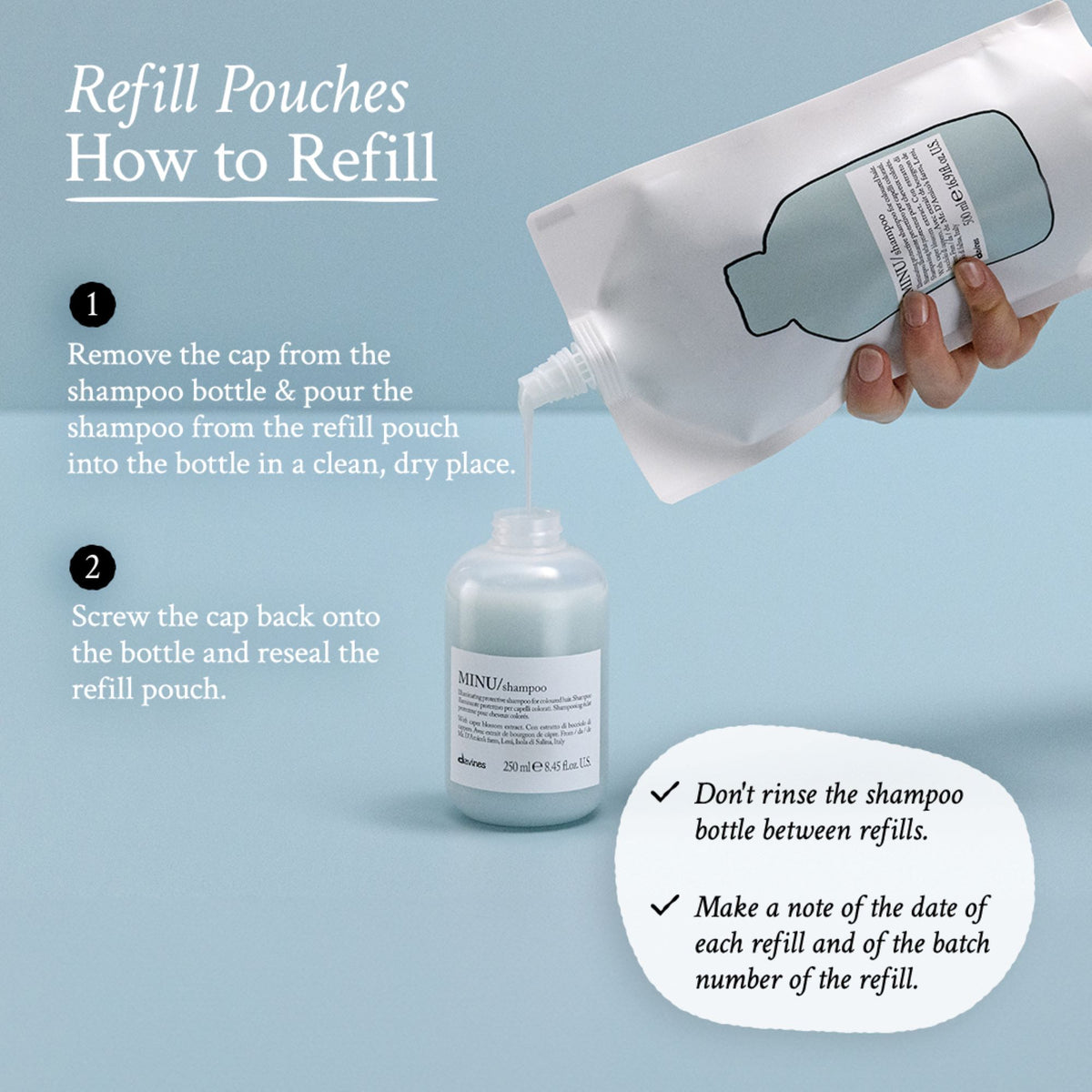 Davines Minu Shampoo Refill 500Ml