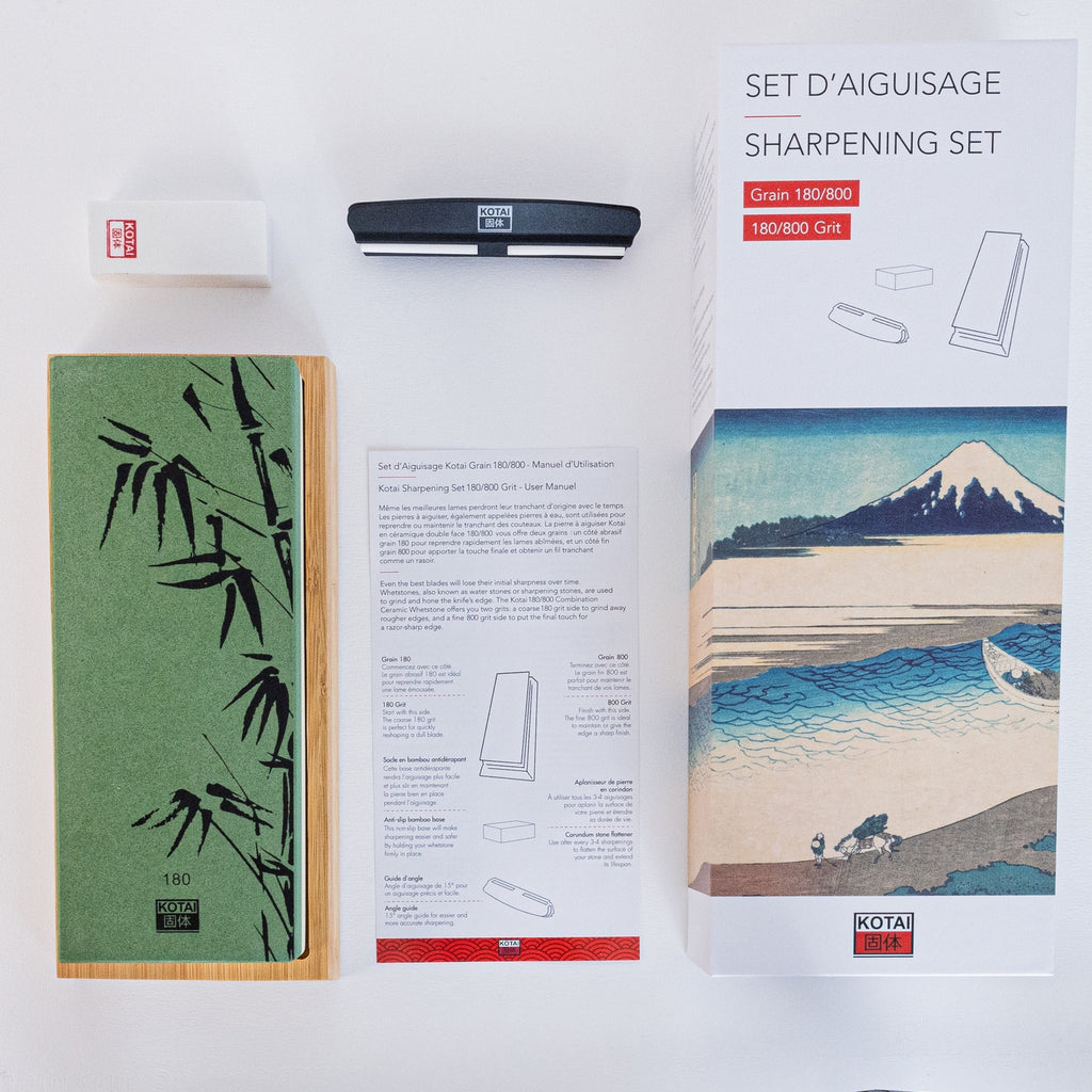 Set D'Aiguisage Complet - Grain 180/800