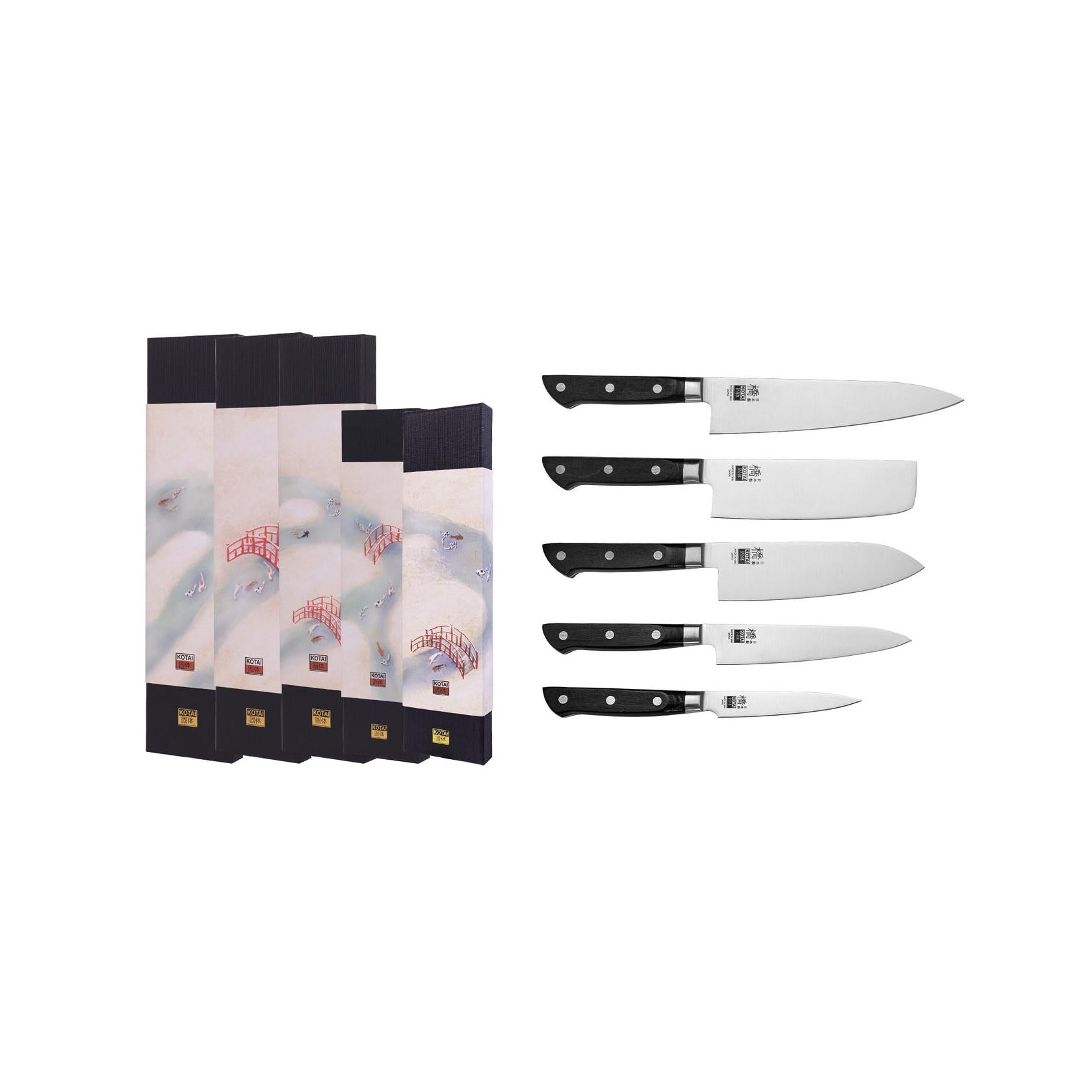 Collection Hashi Classique : Set Complet 5 Couteaux