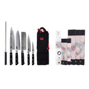 Hashi Damas Collection - Complete Nomade Set 7 pieces: 5 knives + 2 Accessories