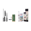Hashi Tsuchime Collection - Deluxe Basic Set 4 pieces - 2 knives + 2 accessories