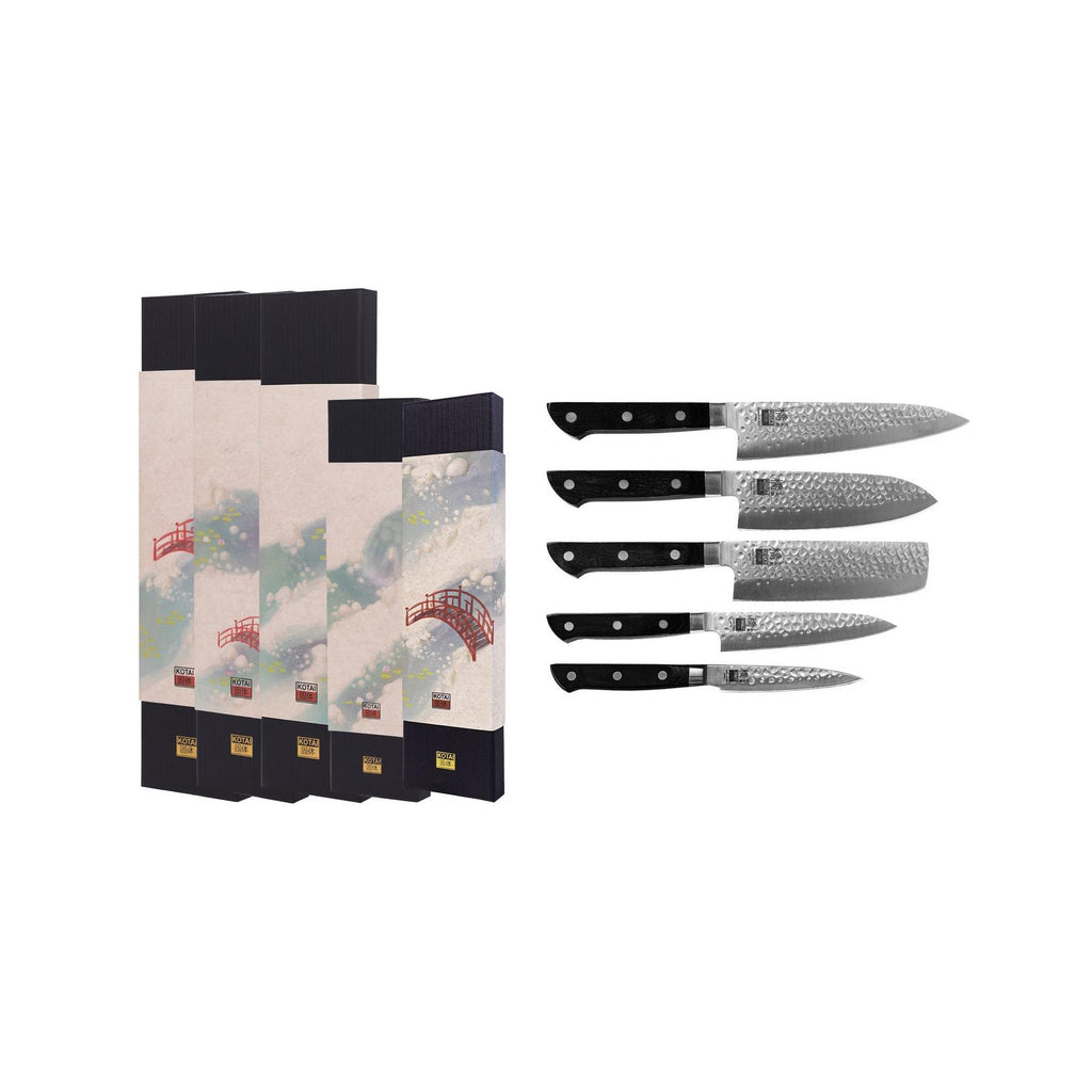 Hashi Tsuchime Collection - Complete Set of 5 knives