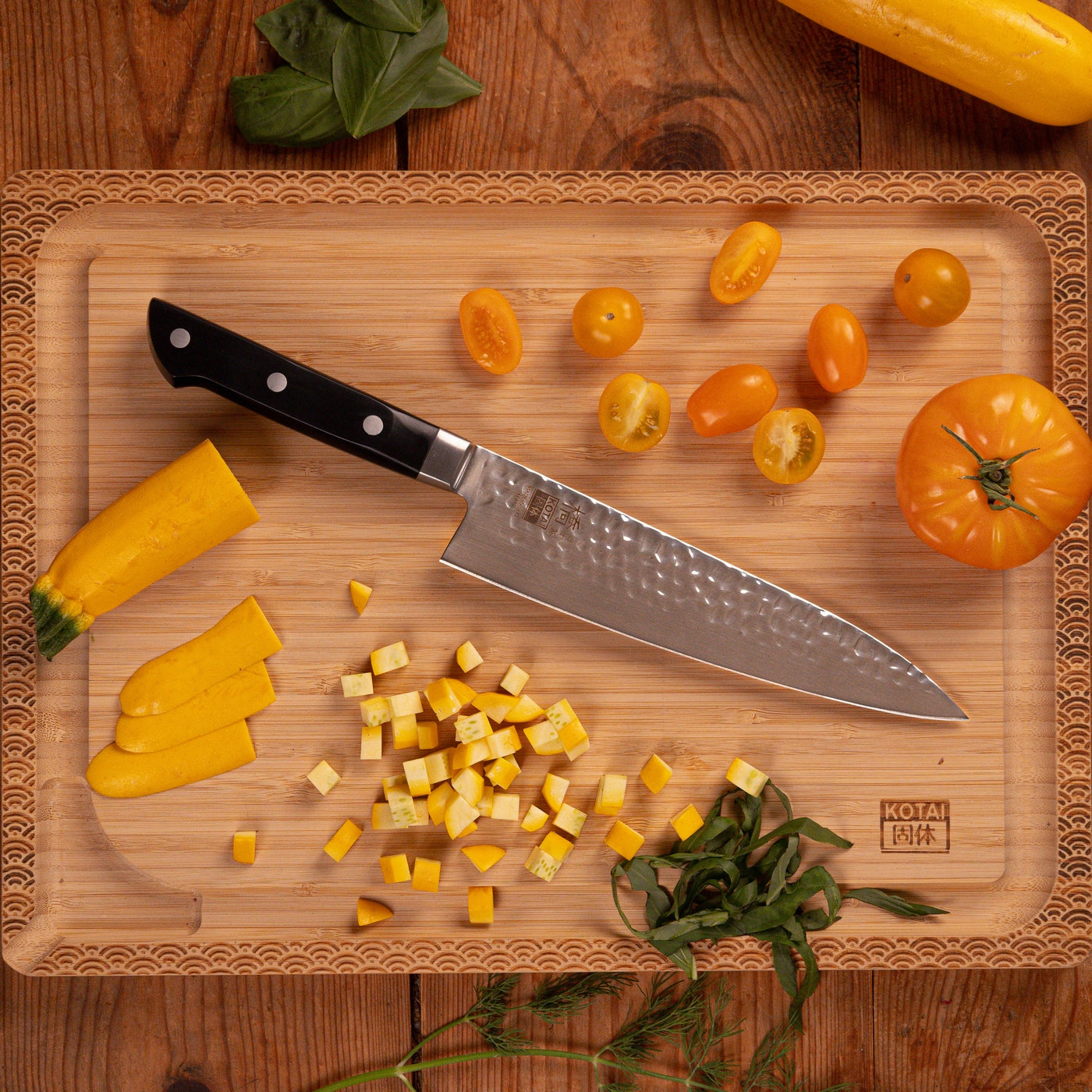 Hashi Tsuchime Collection - Gyuto Chef Knife - 20cm
