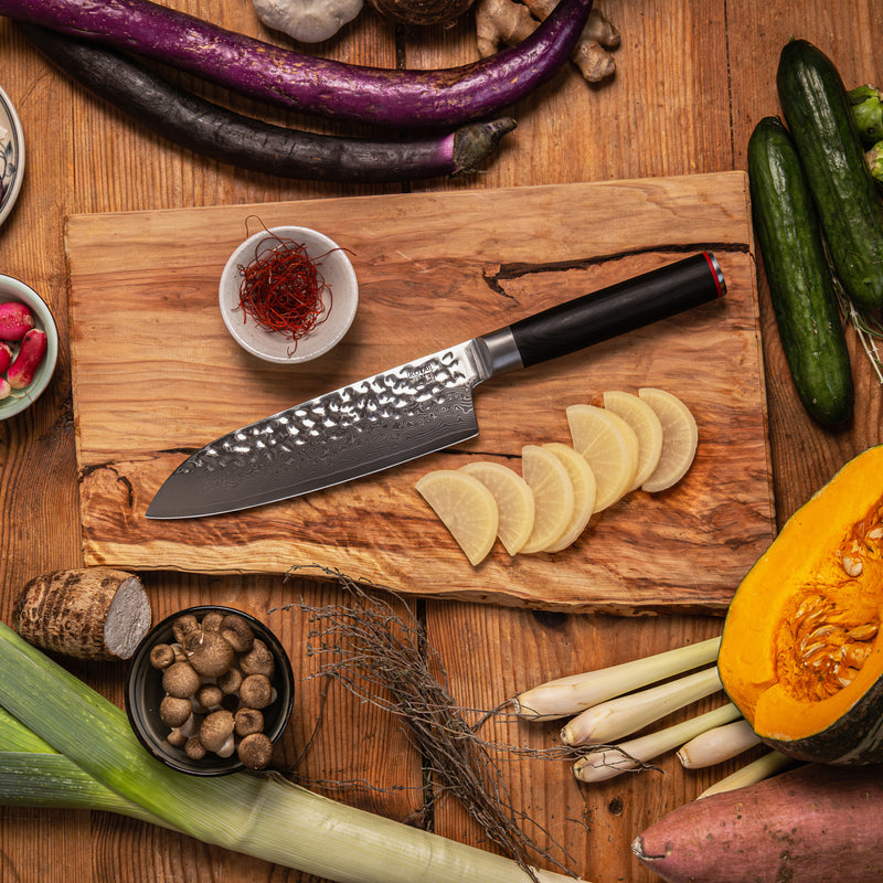 Santoku 18 Cm - Collection Pakka Damas