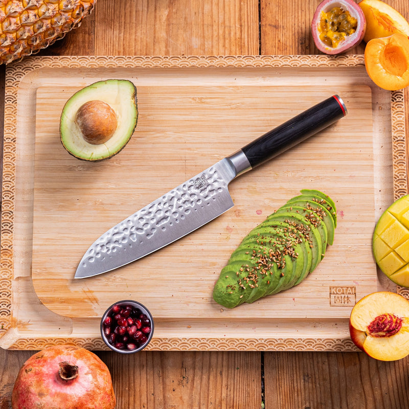 Couteau De Cuisine Santoku - Collection Pakka