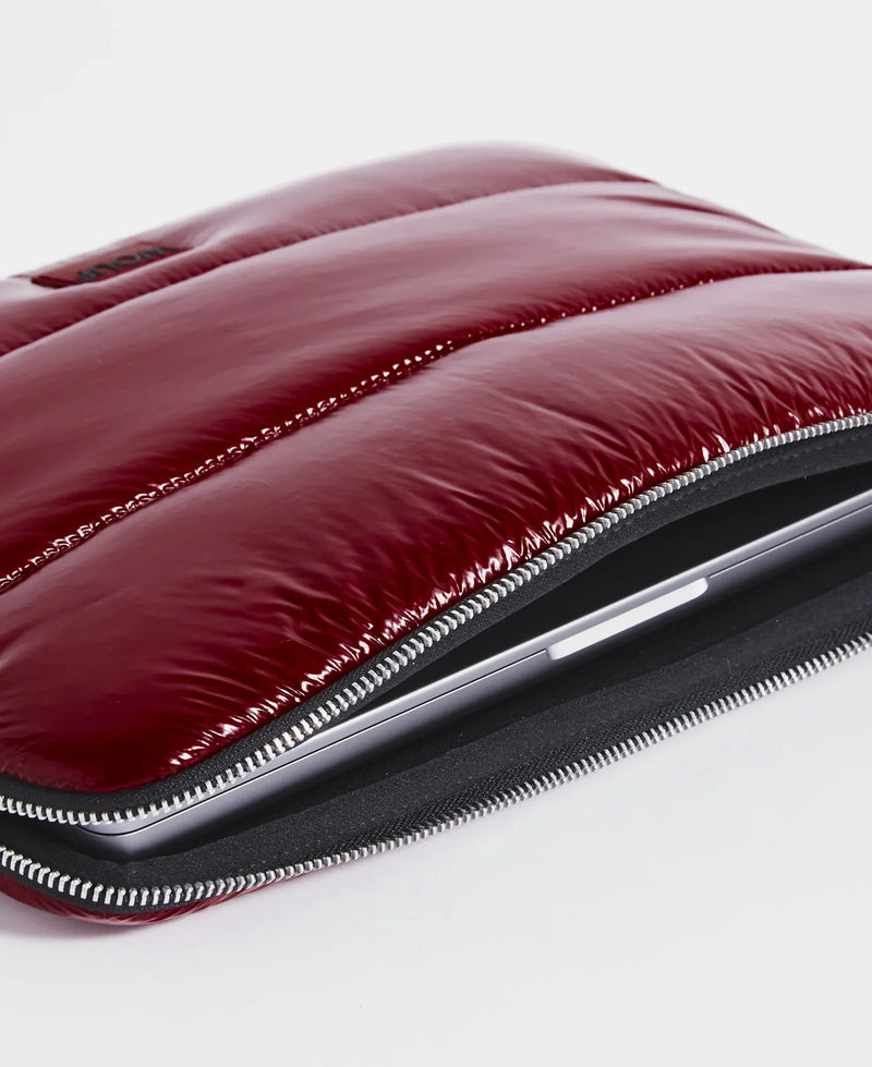 Wouf - Burgundy Glossy Laptop Sleeve 13“ & 14“