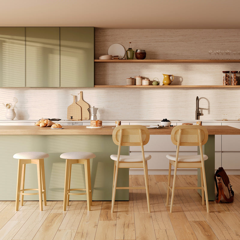 Maria Bar Stool - Beige