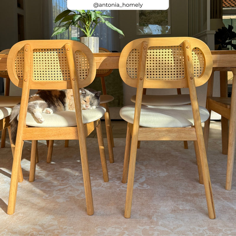 Set of 2 Maria Chairs - Beige