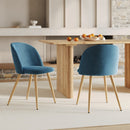 Set of 2 Cozy Chairs - Blue