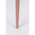 Gigi - Lote De 2 Sillas - Resina Y Metal - Rosa