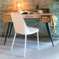 Pip - Set of 2 Chairs - Resin & Metal - Pink