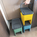 Lot 3 Poubelles Bergen - Multicolore