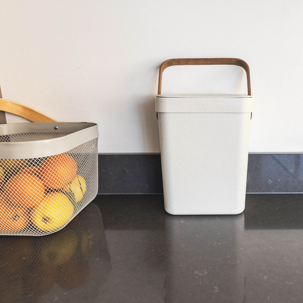 Poubelle De Table À Compost Boden - 5L - Blanc