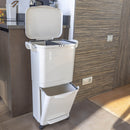 Poubelle De Tri Roulettes Valoris - 45L