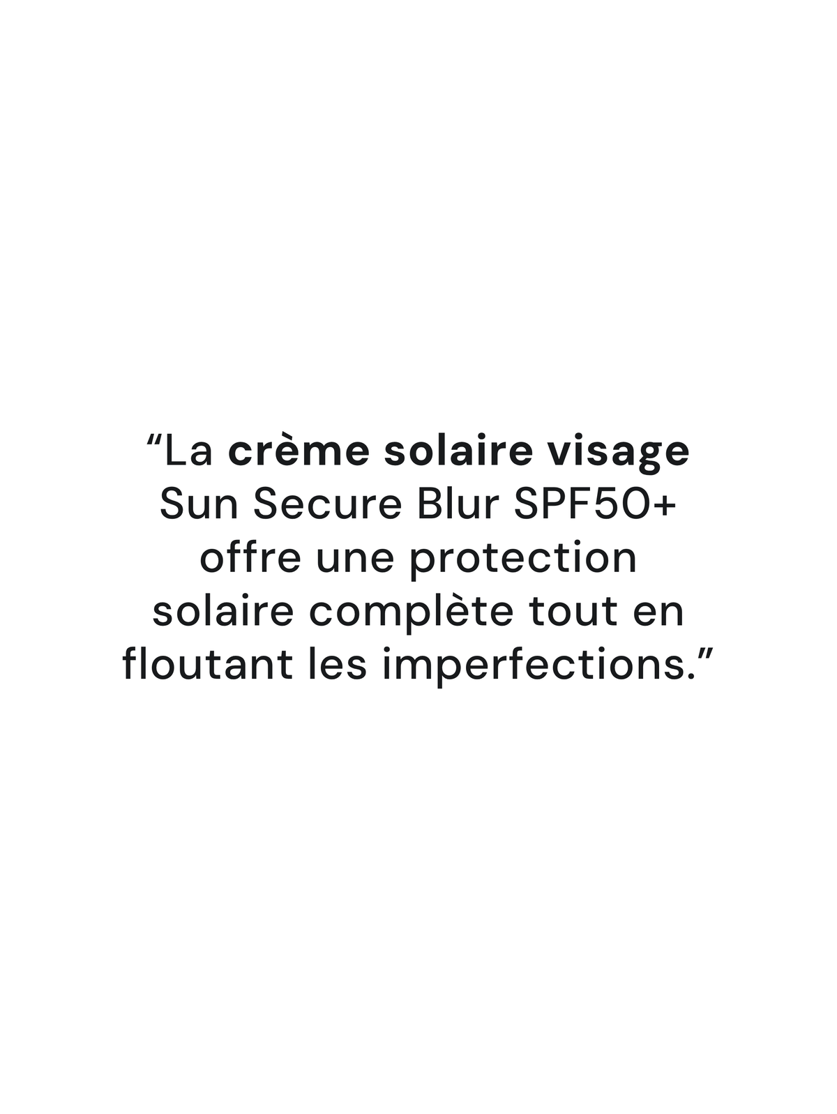 Garantie SVR1026 (Sun Secure Blur SPF50+)