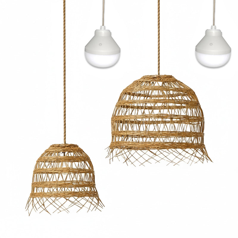 Lámpara colgante inalámbrica - 2X Hawaii Long Nomad