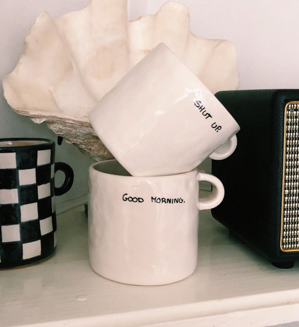 Mug À Thé Shut Up