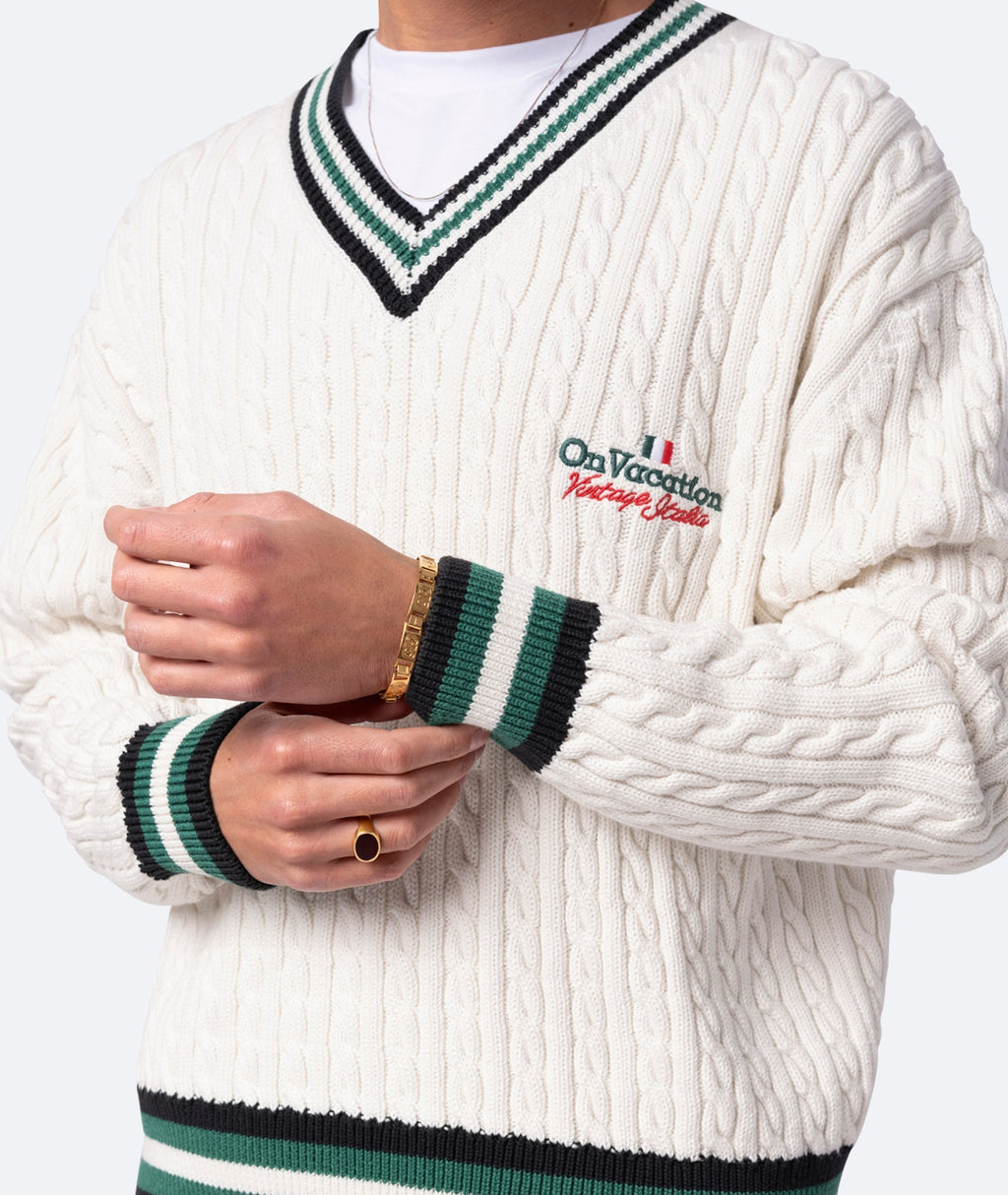 Sudadera Retro Italia - Off White