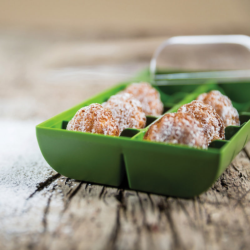 Madeleines - Moule En Silicone - Rouge Terre Cuite