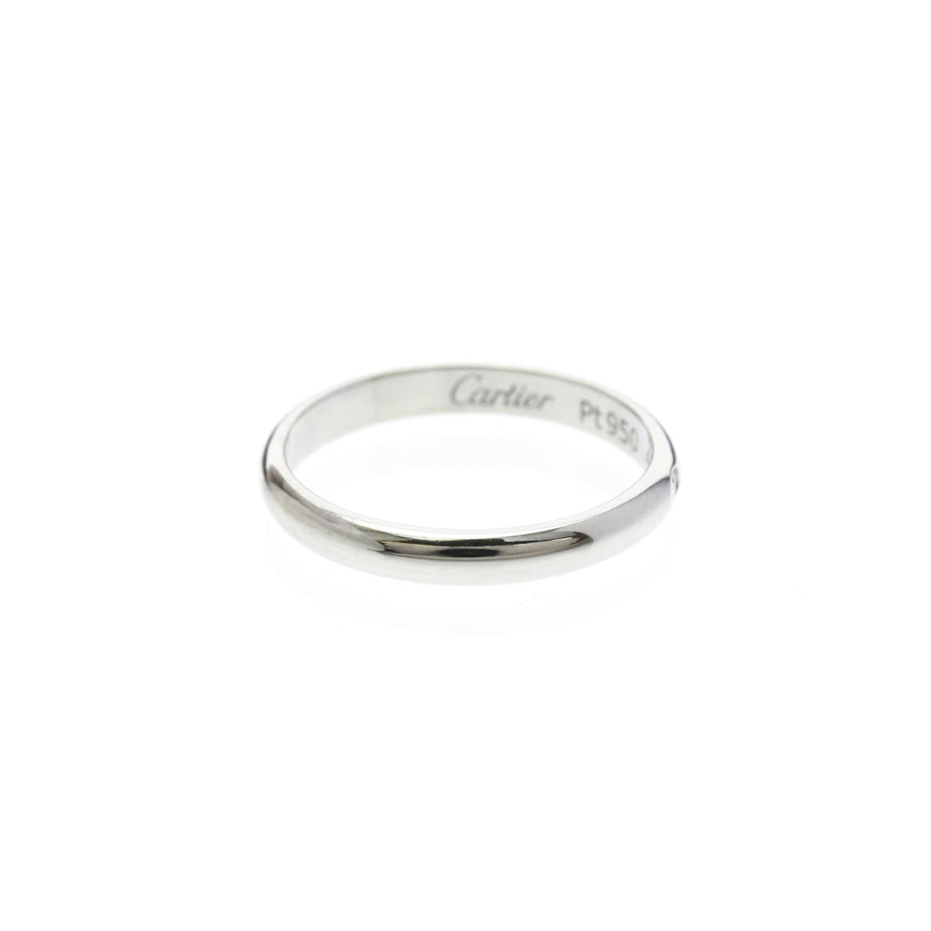 Bague Cartier 1895 Wedding Band 2.5Mm Platinum - Argent