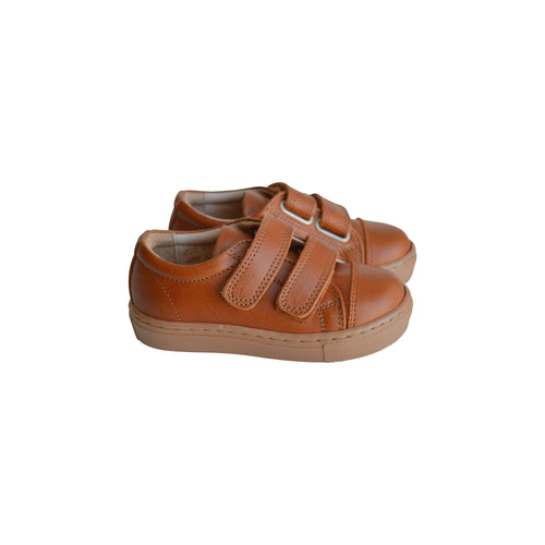 Chaussures Souples Scratchs Alex - Camel - Mixte