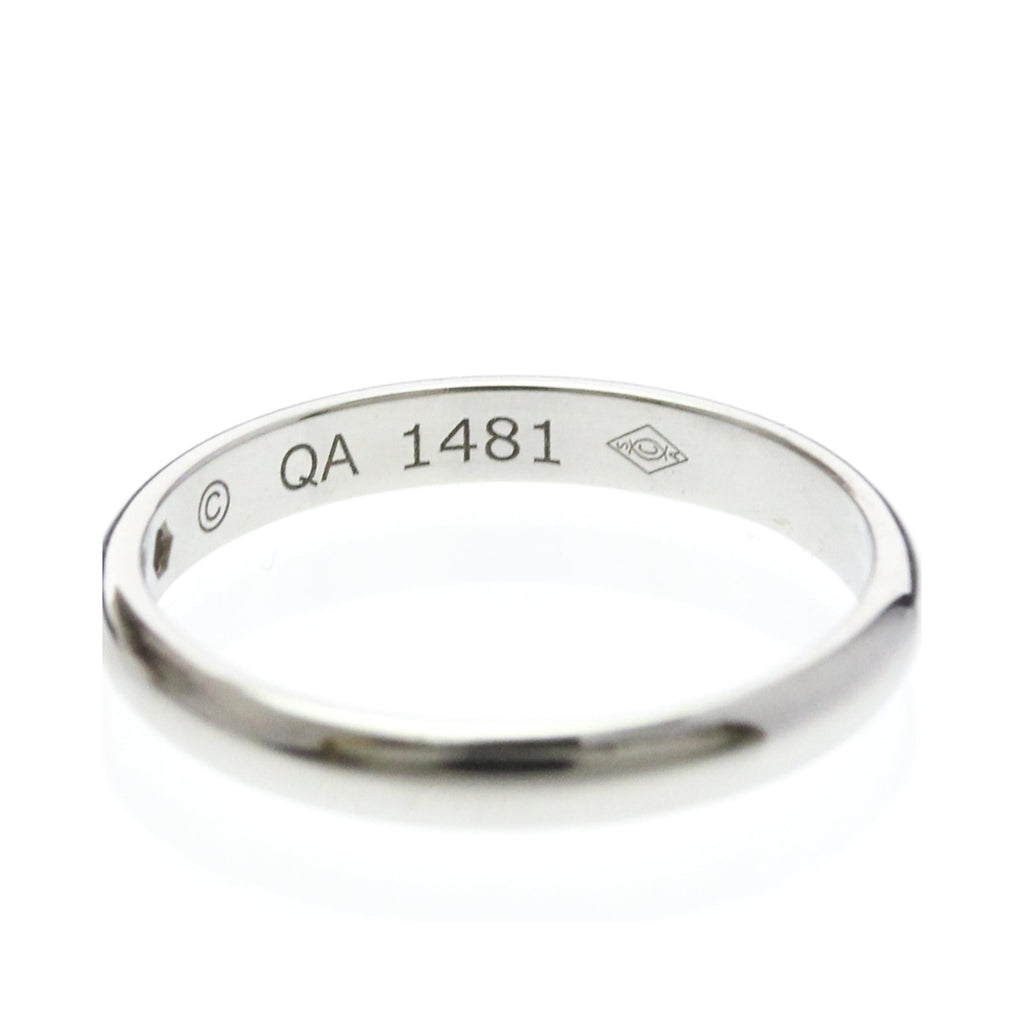 Bague Cartier 1895 Wedding Band 2.5Mm Platinum - Argent