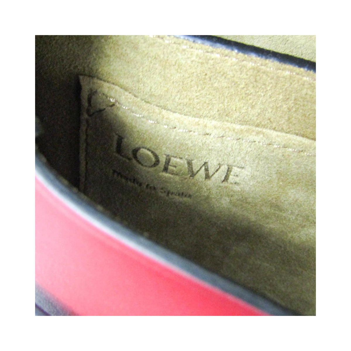 Sac Porté Épaule Loewe Metal Gate Small Cuir - Rouge